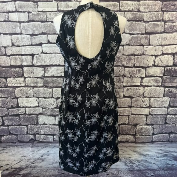 Barbara Lesser NWT Black & White Dress Size L - Picture 8 of 14